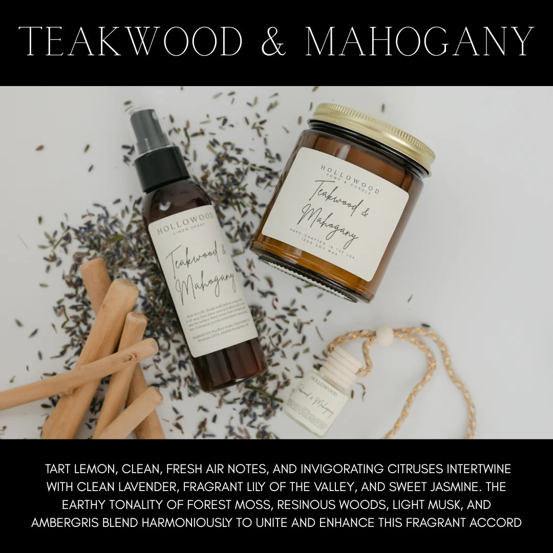 Hollowood | Teakwood & Mahogany | LINEN SPRAY