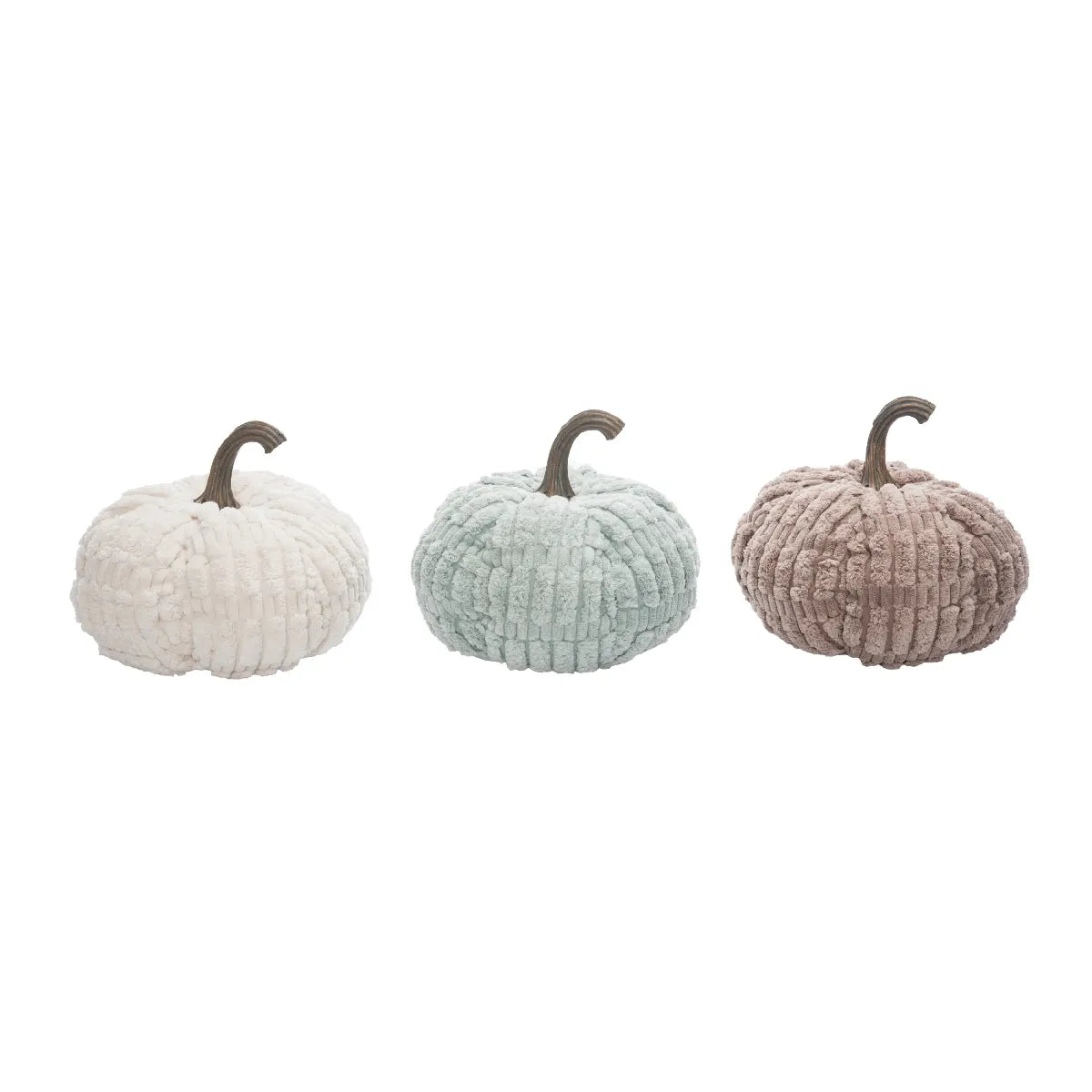 Plush Velvet Neutral Pumpkin