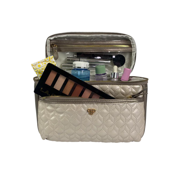 PurseN | Classic Train Case - Natural Luster