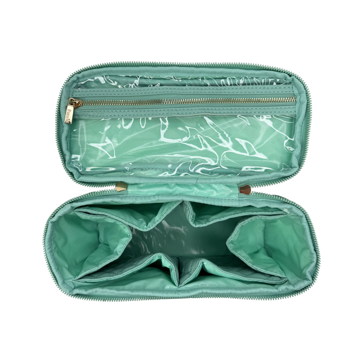 PurseN | Classic Train Case - Turquoise Quartz