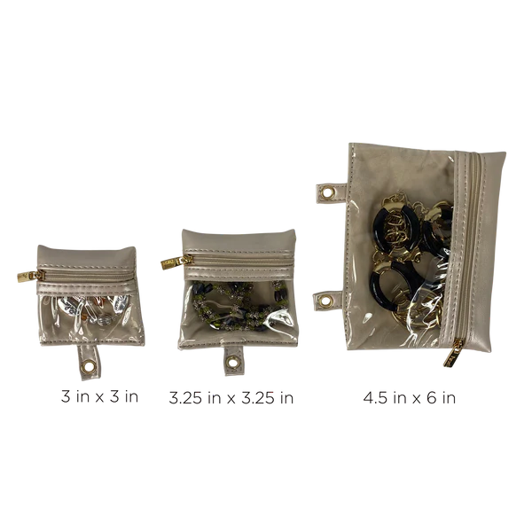 PurseN | Trinity Jewelry Case - Pearl