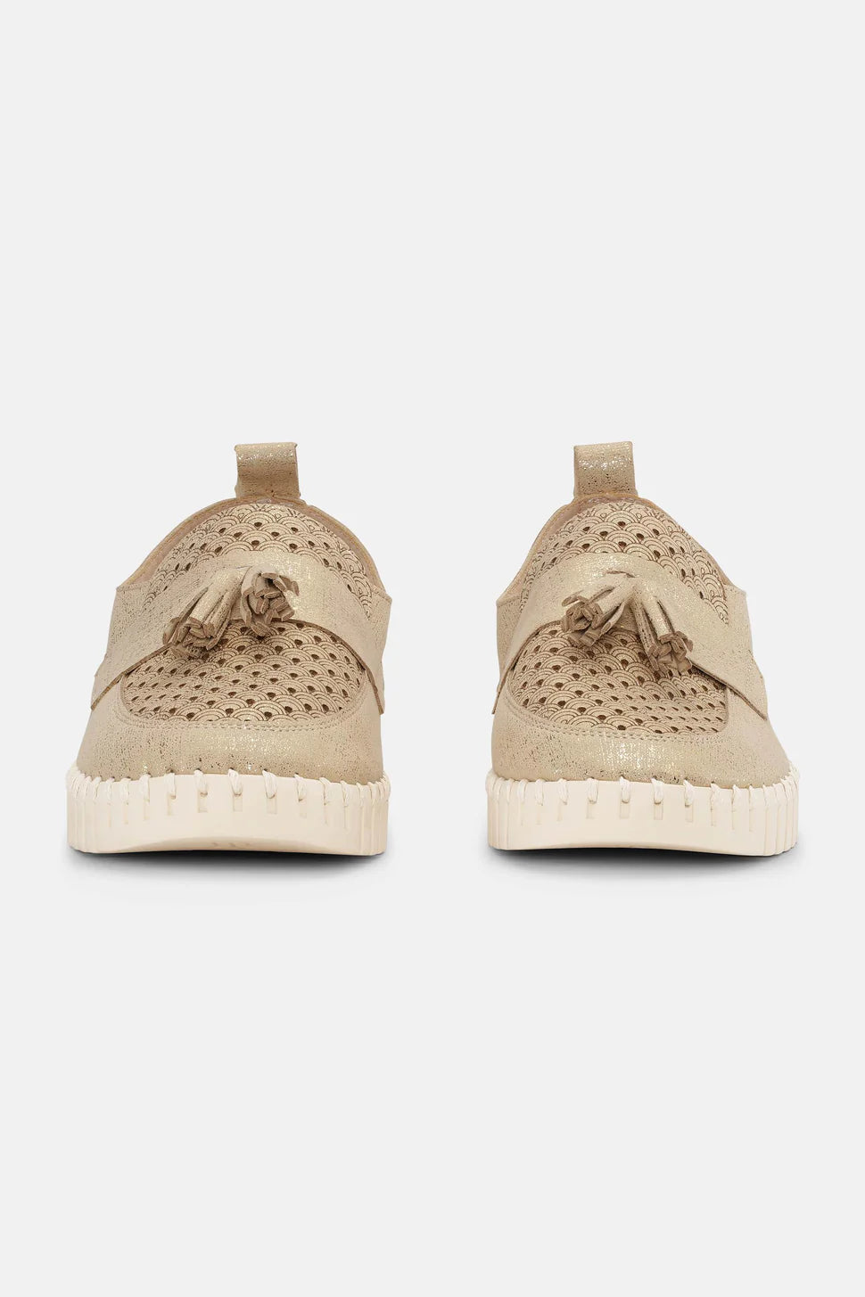 Ilse Jacobsen | Tulip Loafer Tassel - Platin Camel