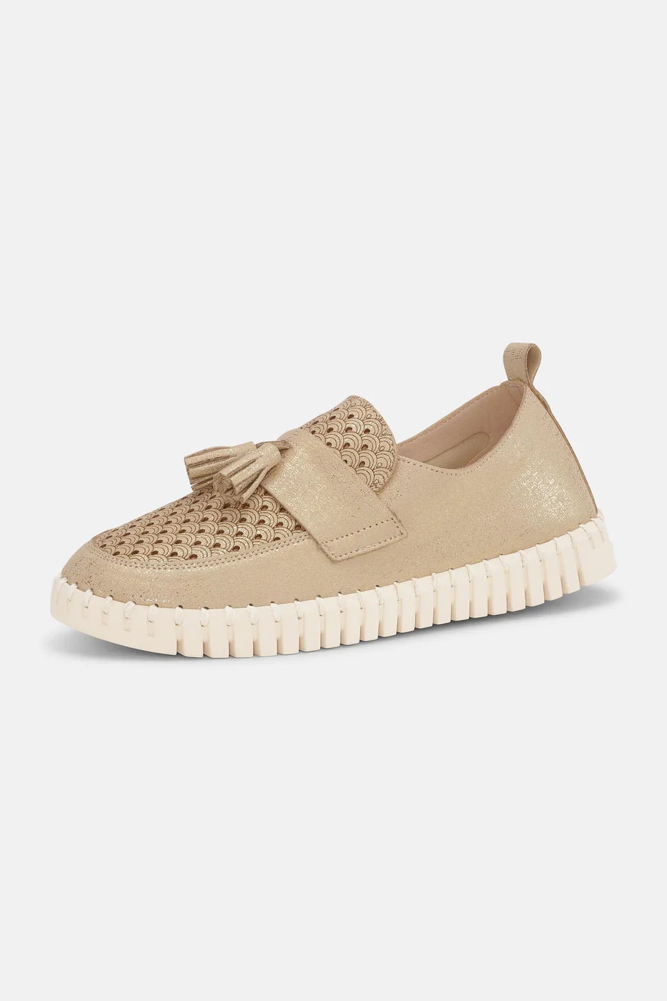 Ilse Jacobsen | Tulip Loafer Tassel - Platin Camel