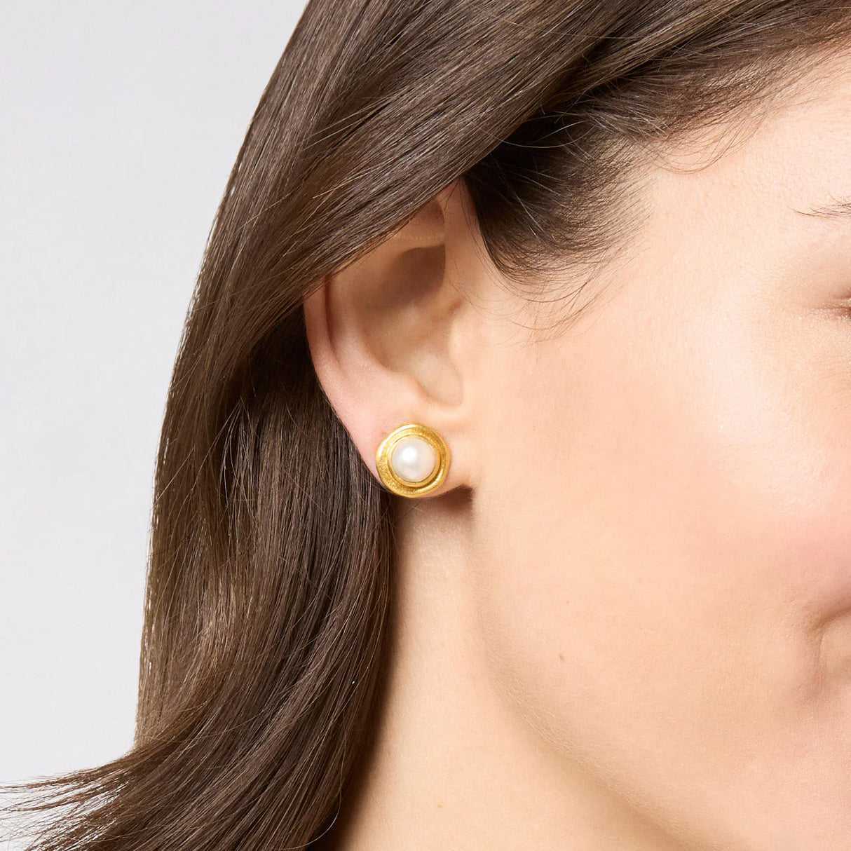 Julie Vos | Wave Stone Stud