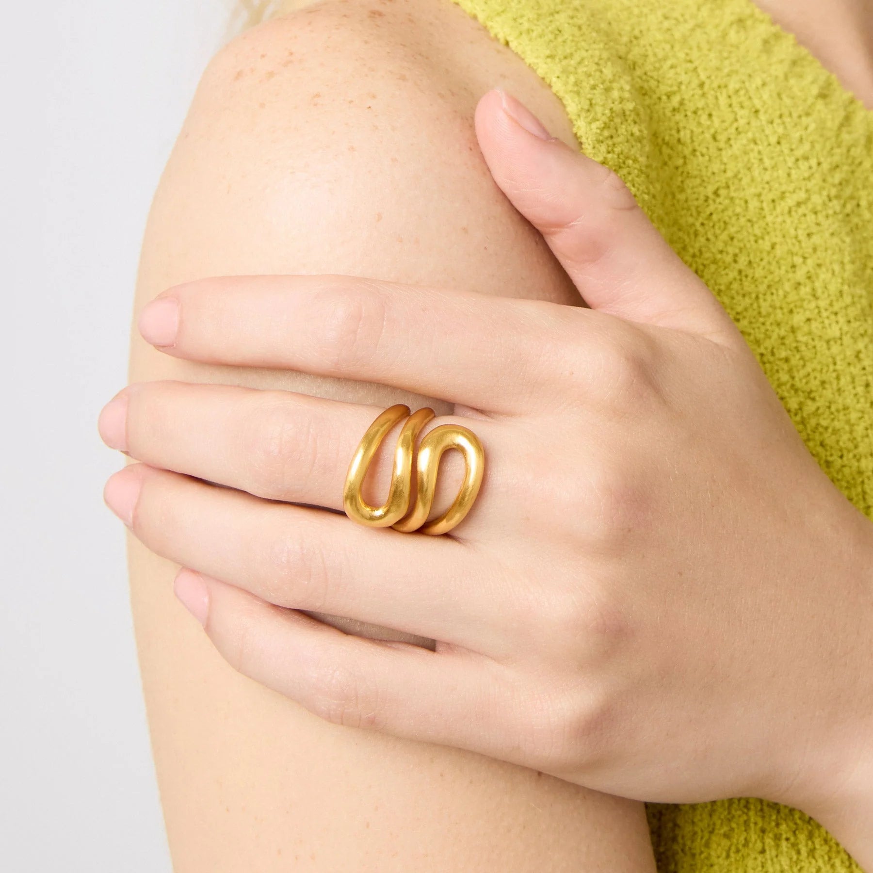 Julie Vos | Wave Wrap Ring