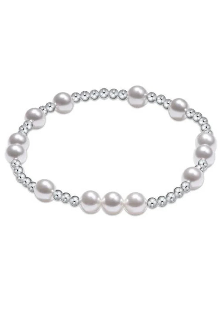 Enewton | Extends Hope Unwritten Sterling 6mm Bead Bracelet - Pearl