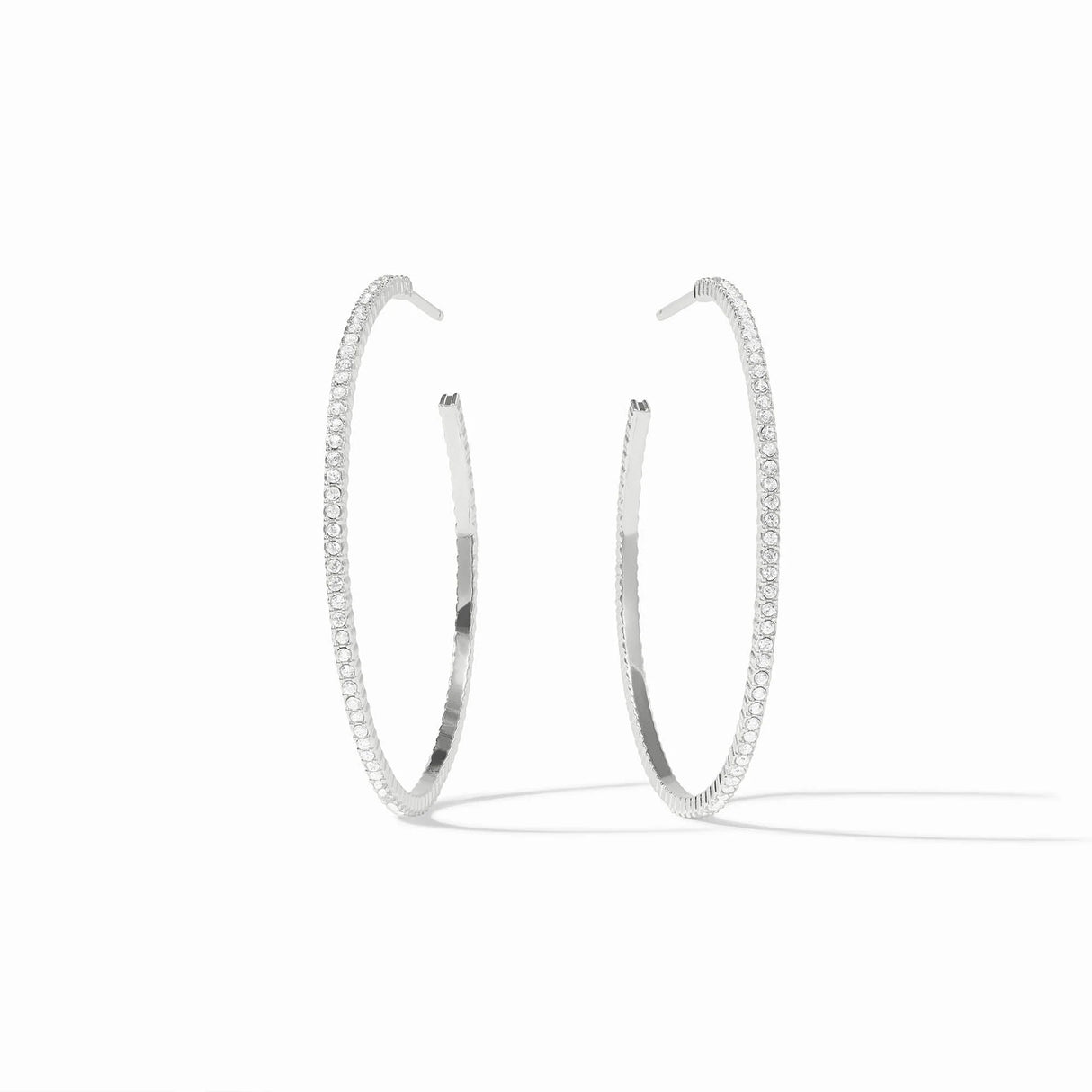 Julie Vos | Windsor Hoop - Silver