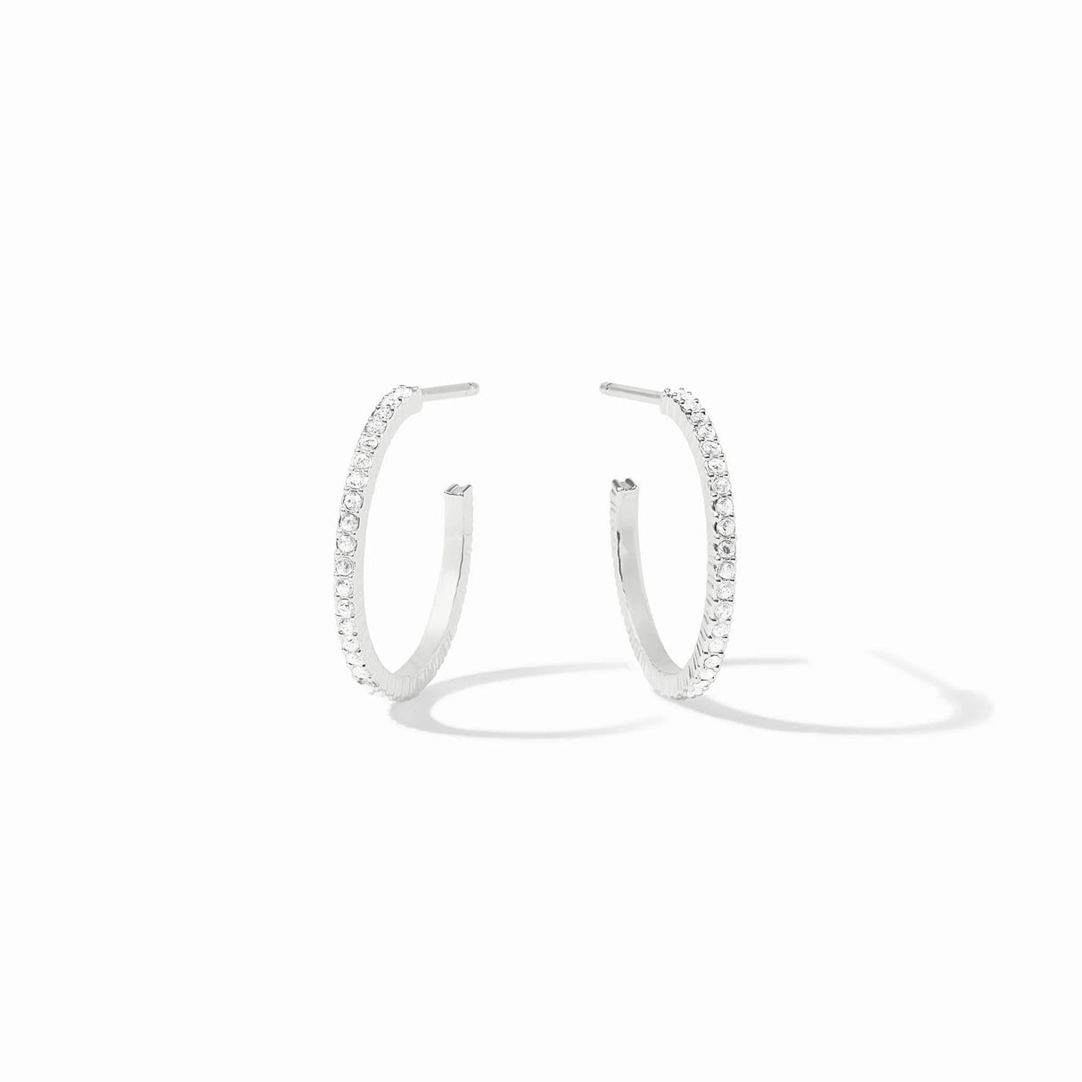 Julie Vos | Windsor Hoop - Silver