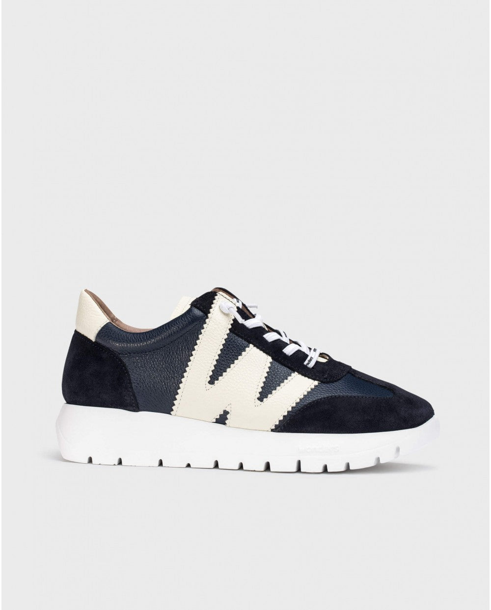Wonders | Racer Sneaker - Black/White
