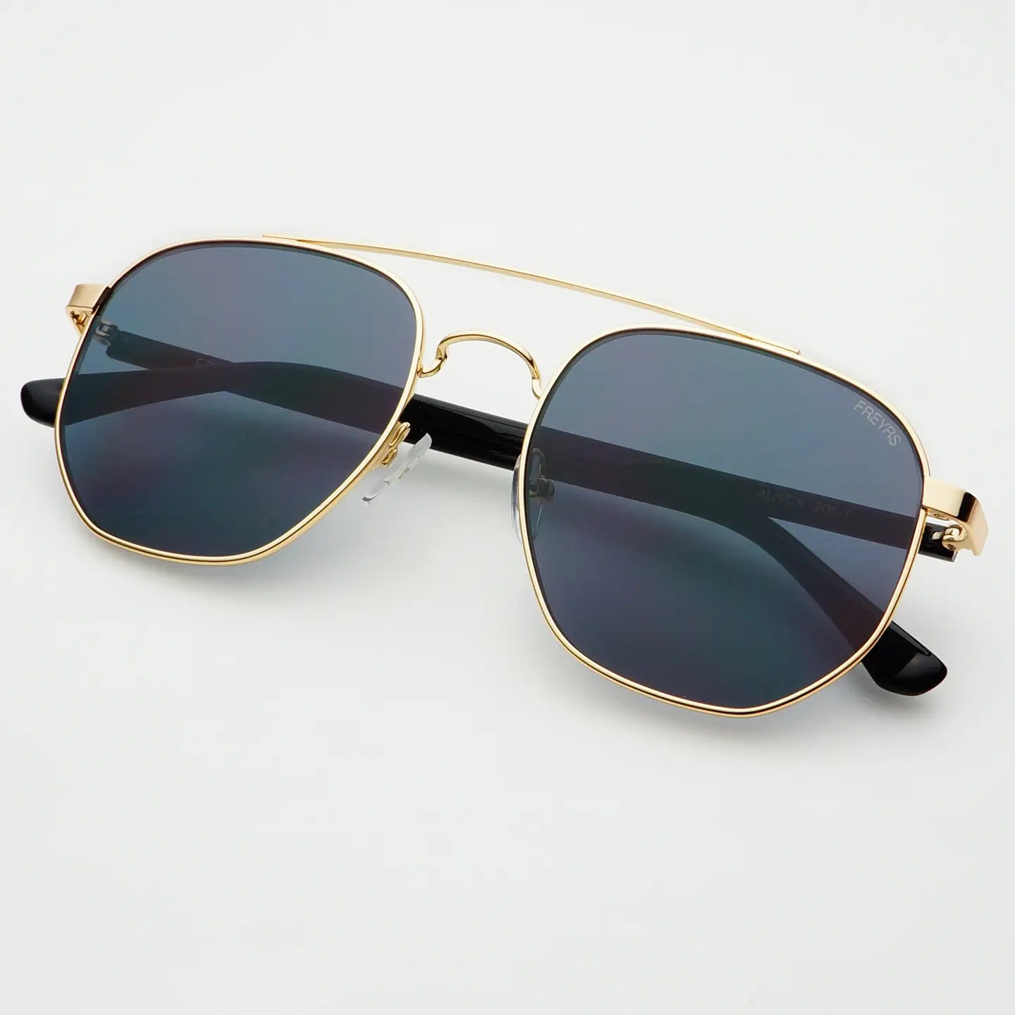 Freyrs | Austin Unisex Sunglasses - Gold / Gray
