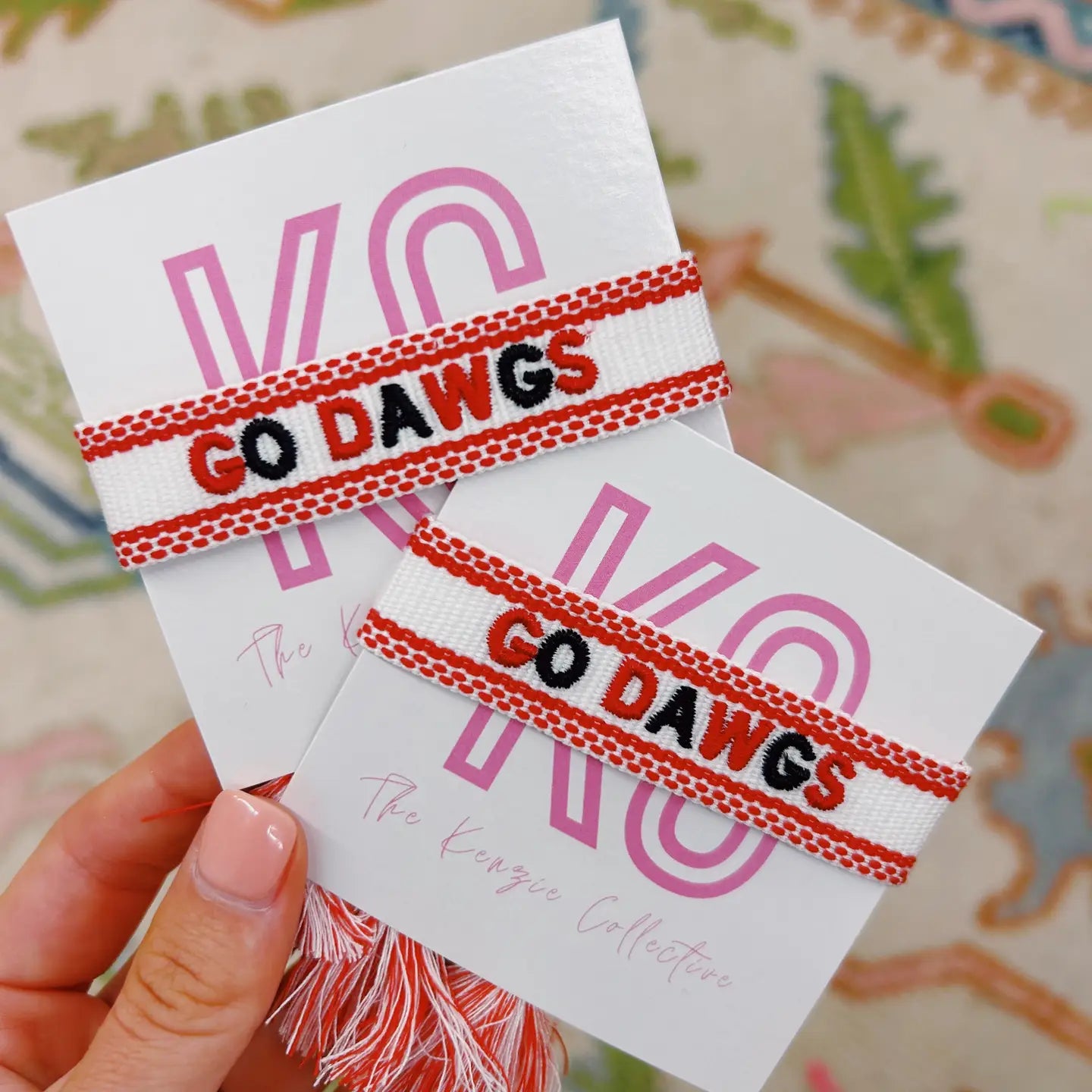 The Kenzie Collective | Go Dawgs Game Day Woven Bracelet