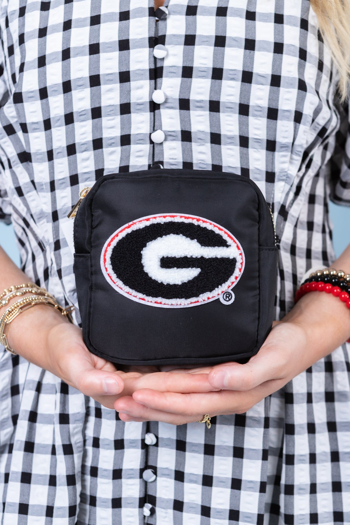 UGA Varsity Patch Pouch