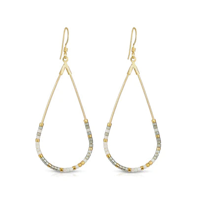 Dot & Dash | Standard Hoop Earrings