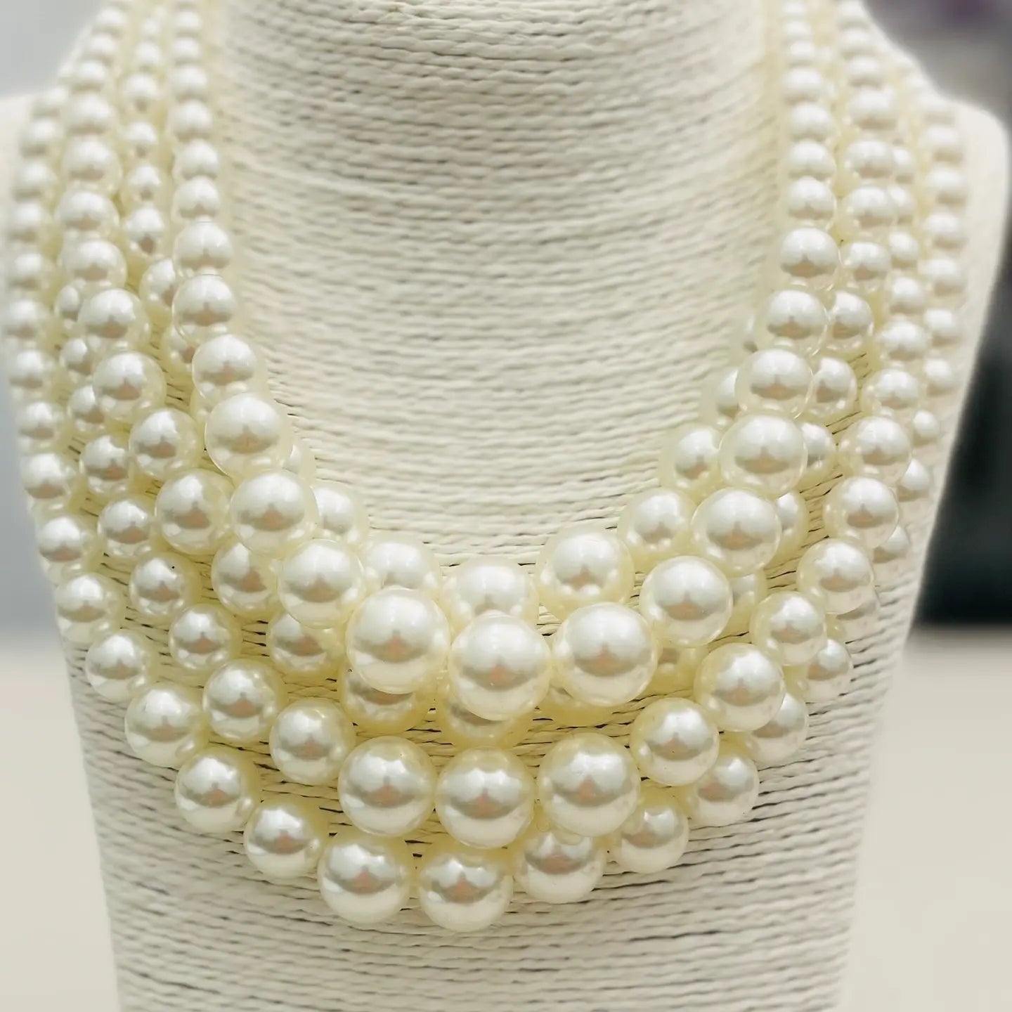 Two Forty Two | Chic - 5-Strand Pearl Necklace