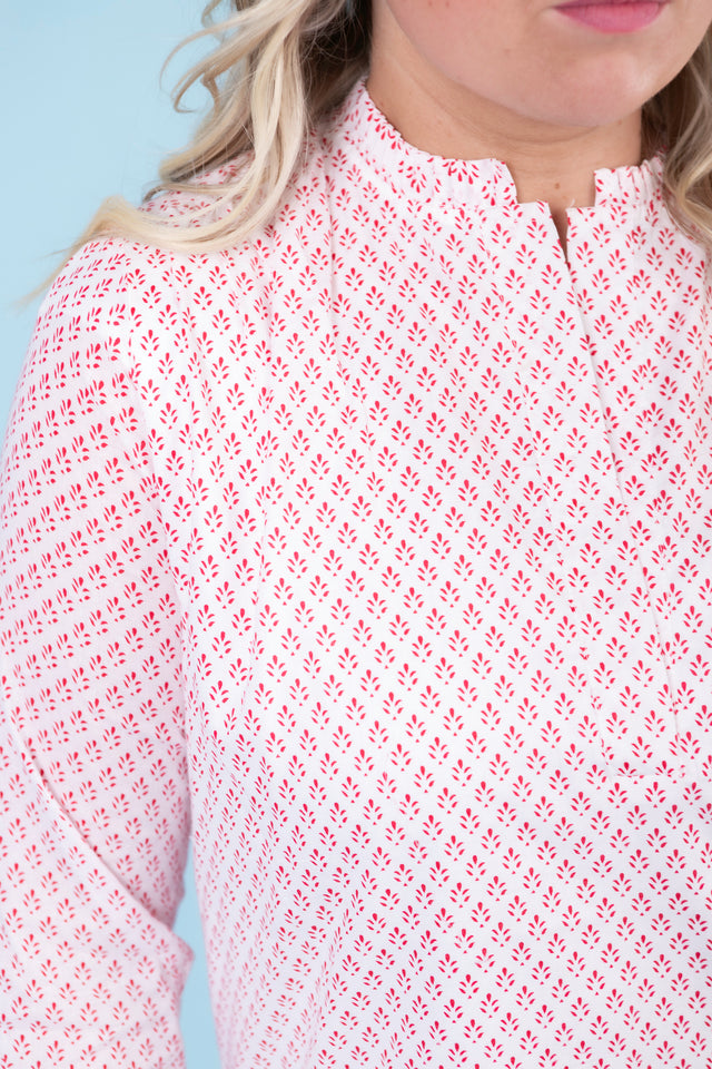 Cotton Printed Voile Steph Dress