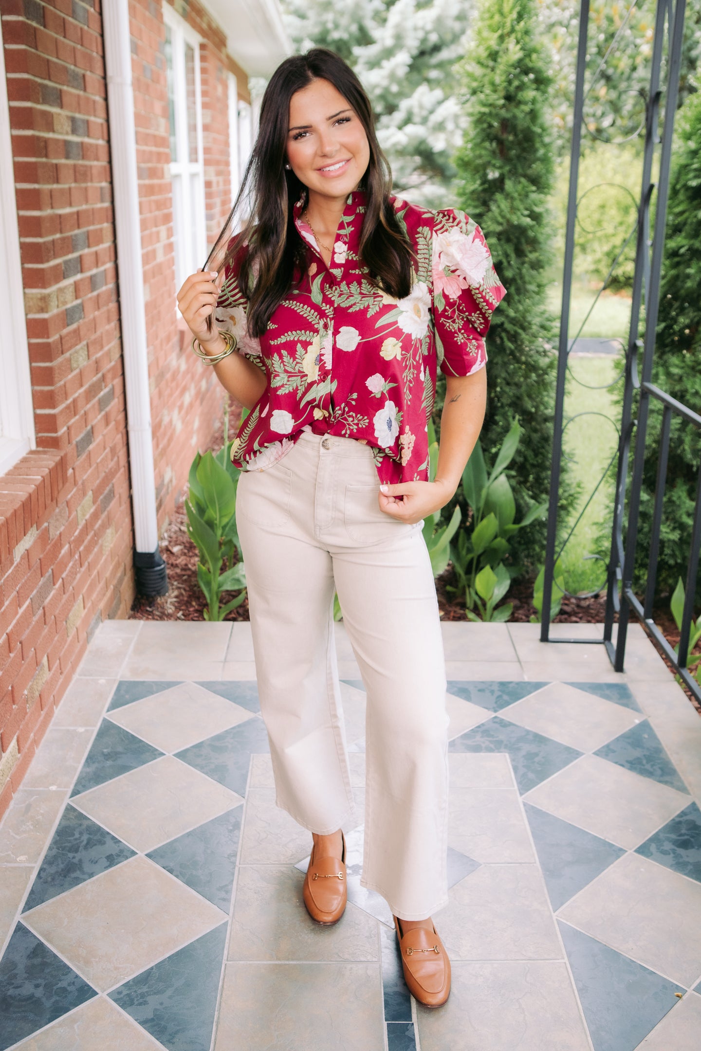 The Richmond Floral Blouse