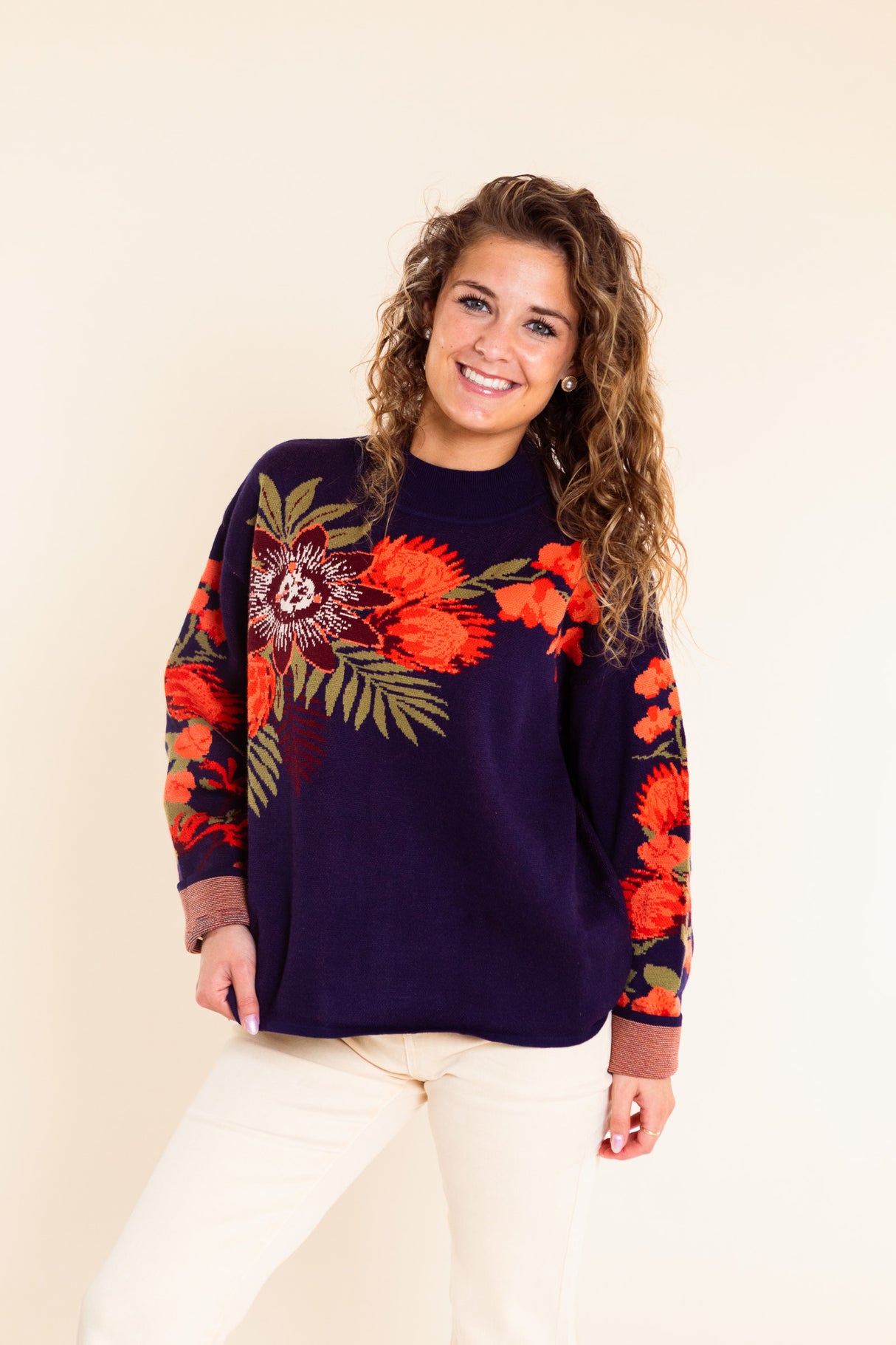 The Painted Garden Pullover