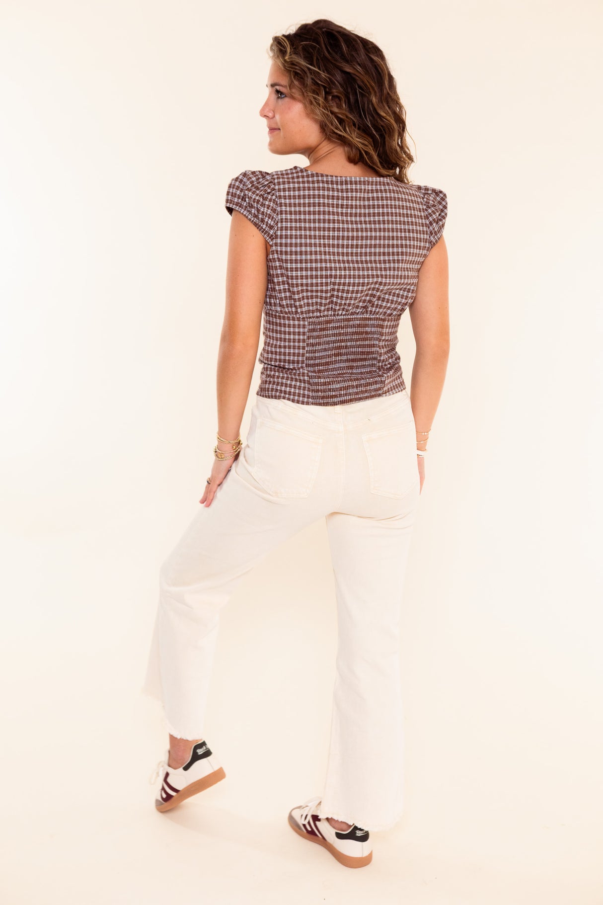 The Cider Mill Plaid Top