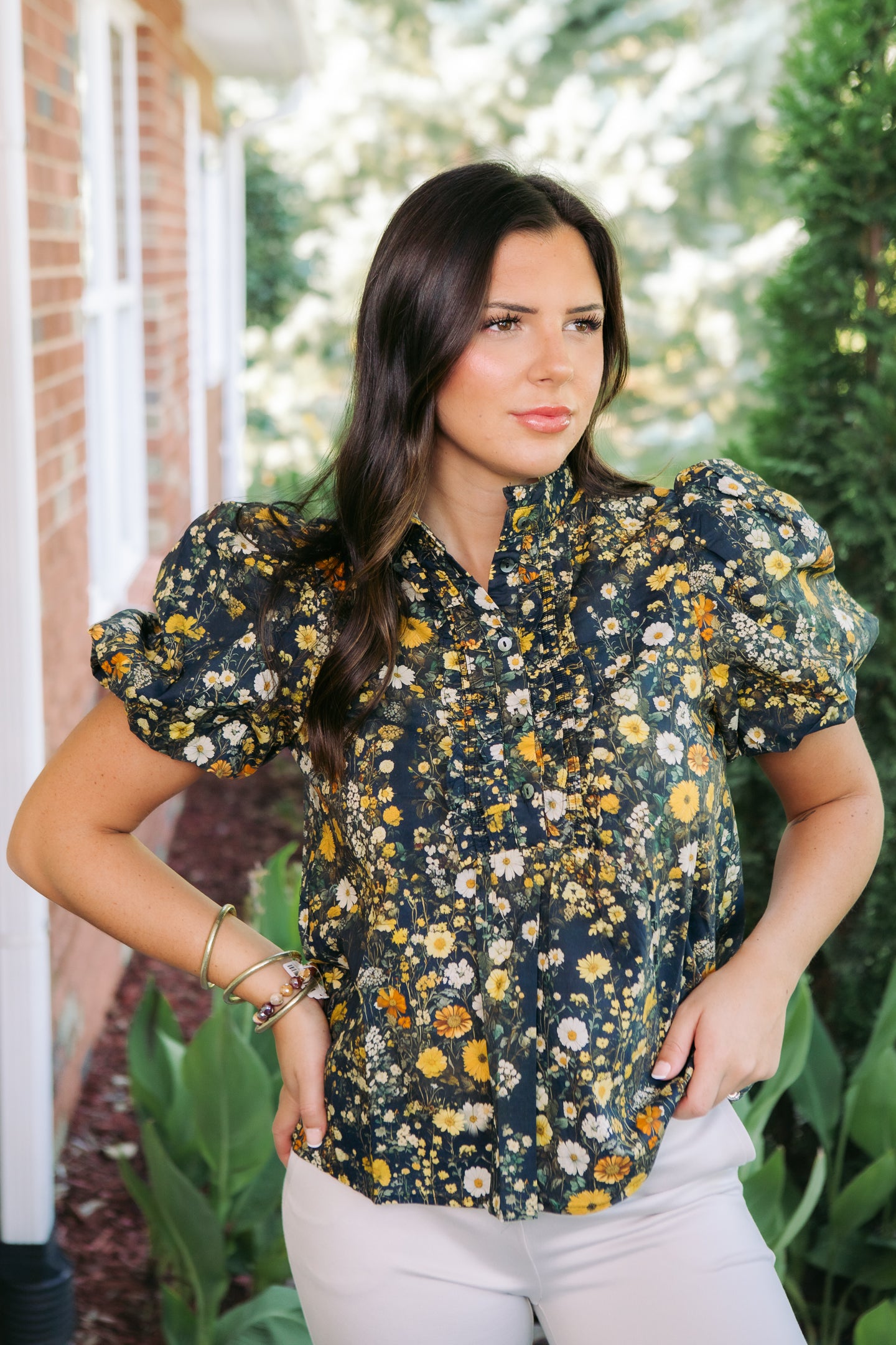 The Sunny Florals Blouse