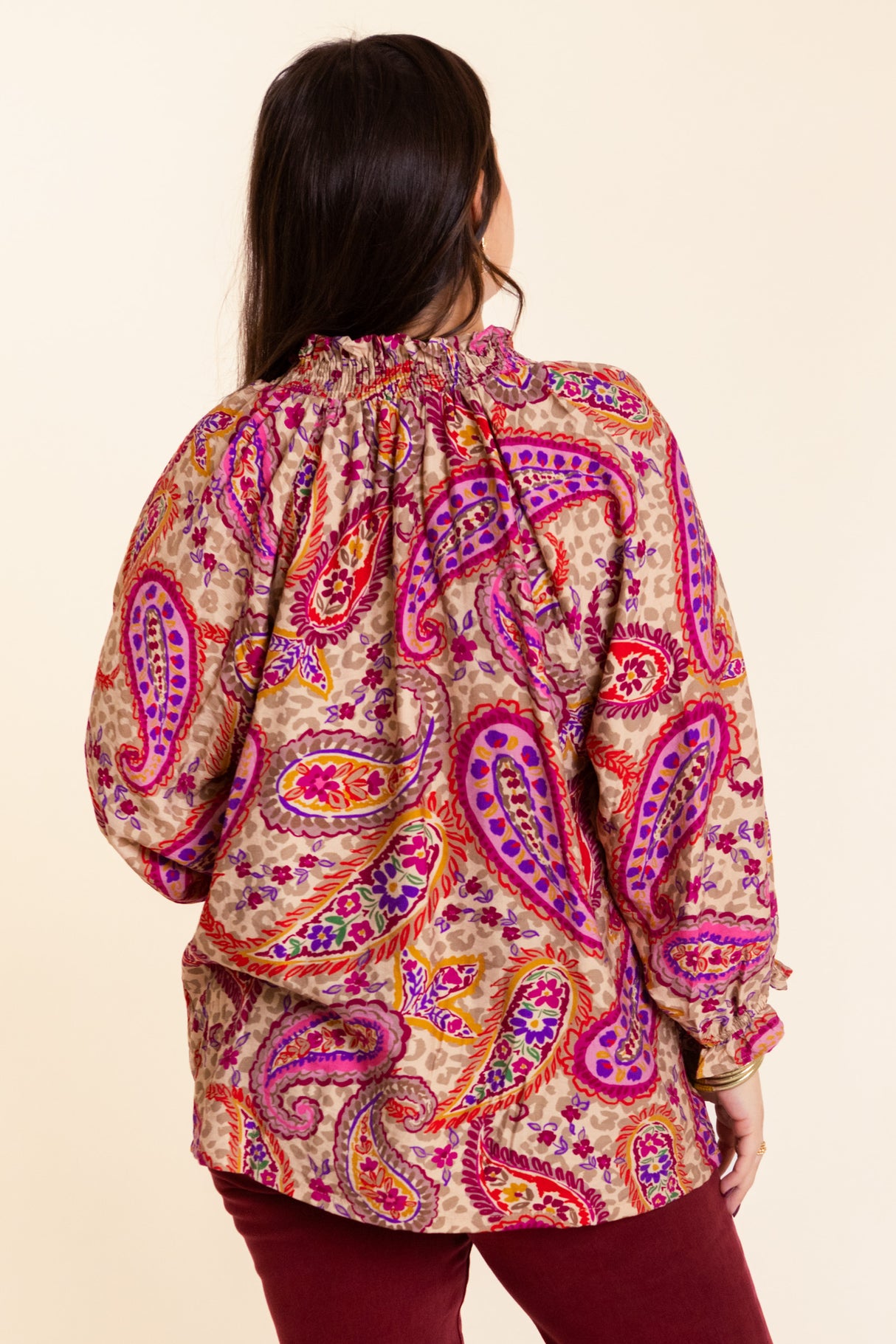 The Sadie Scarf-Tie Blouse