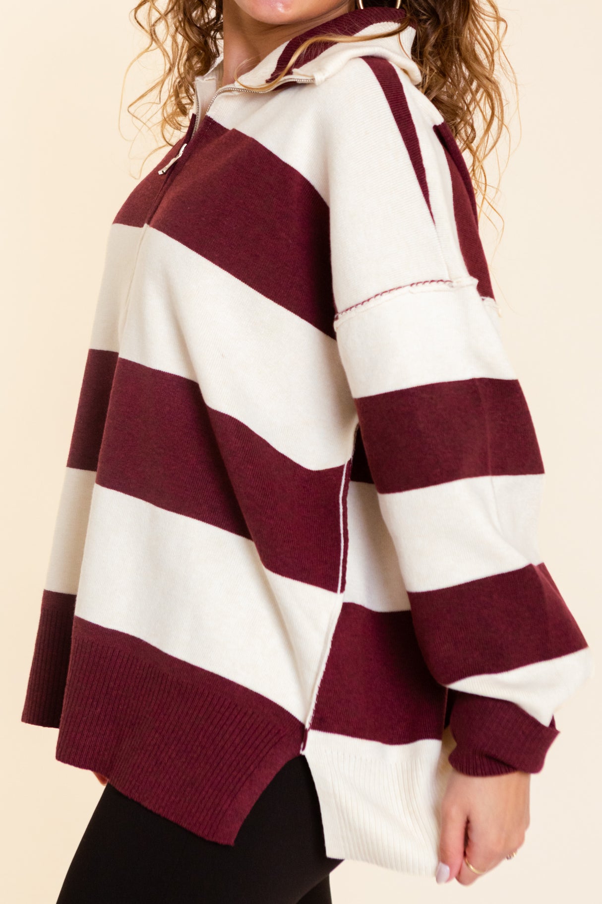 The Burgundy Club Pullover
