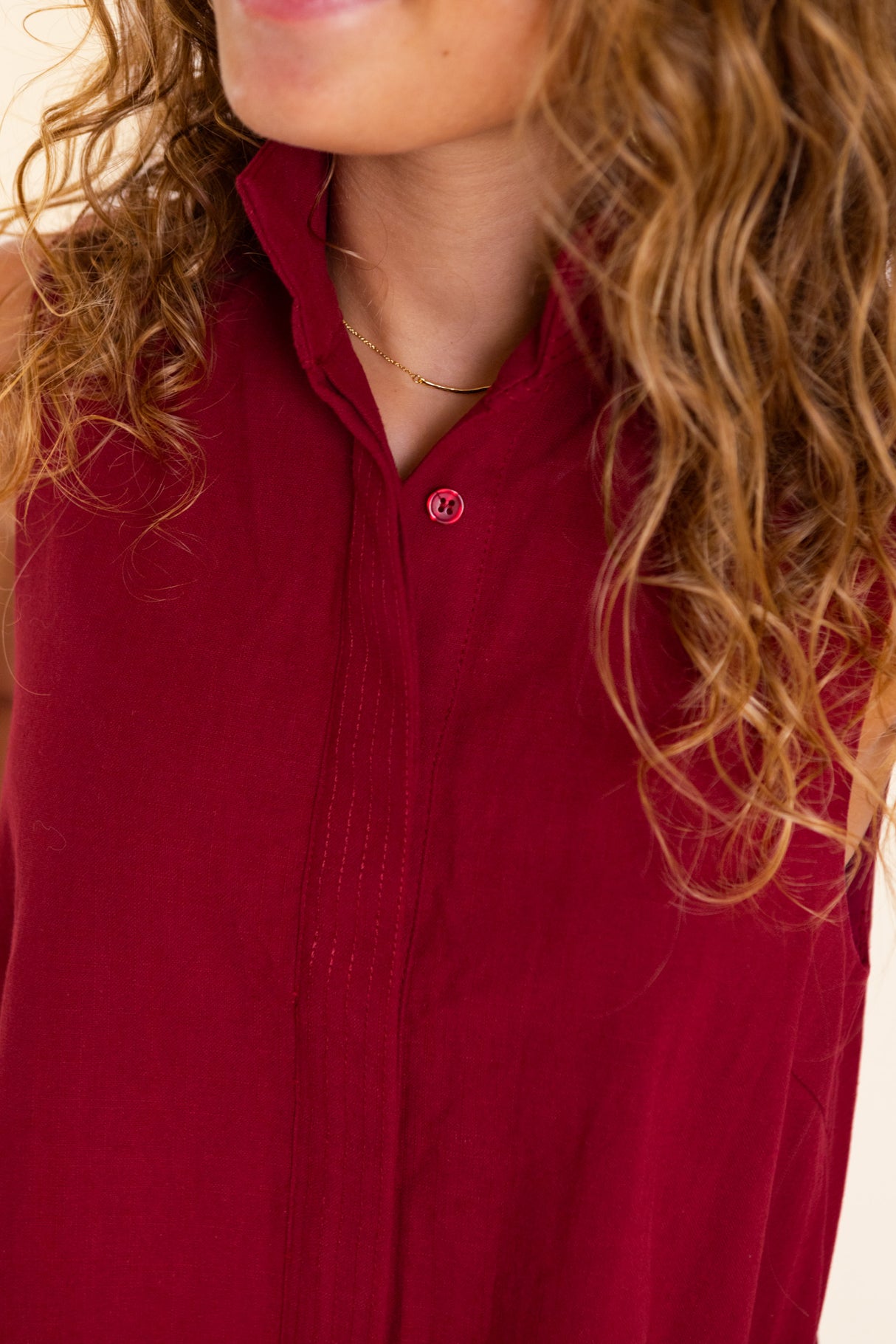 The Crimson Confidence Dress
