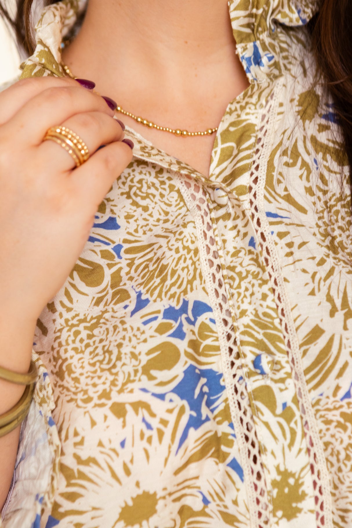 The Olive Branch Blouse