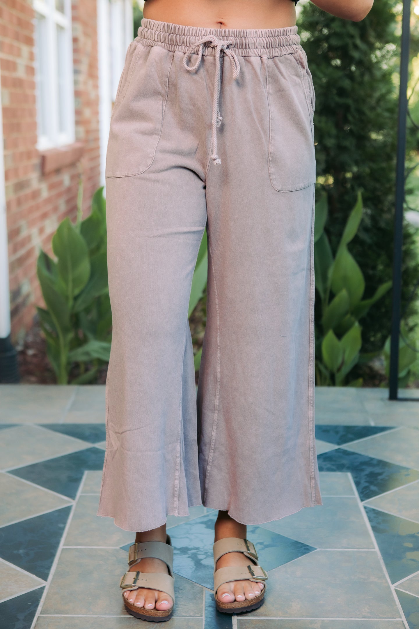 The Washed Terry Sweatpants