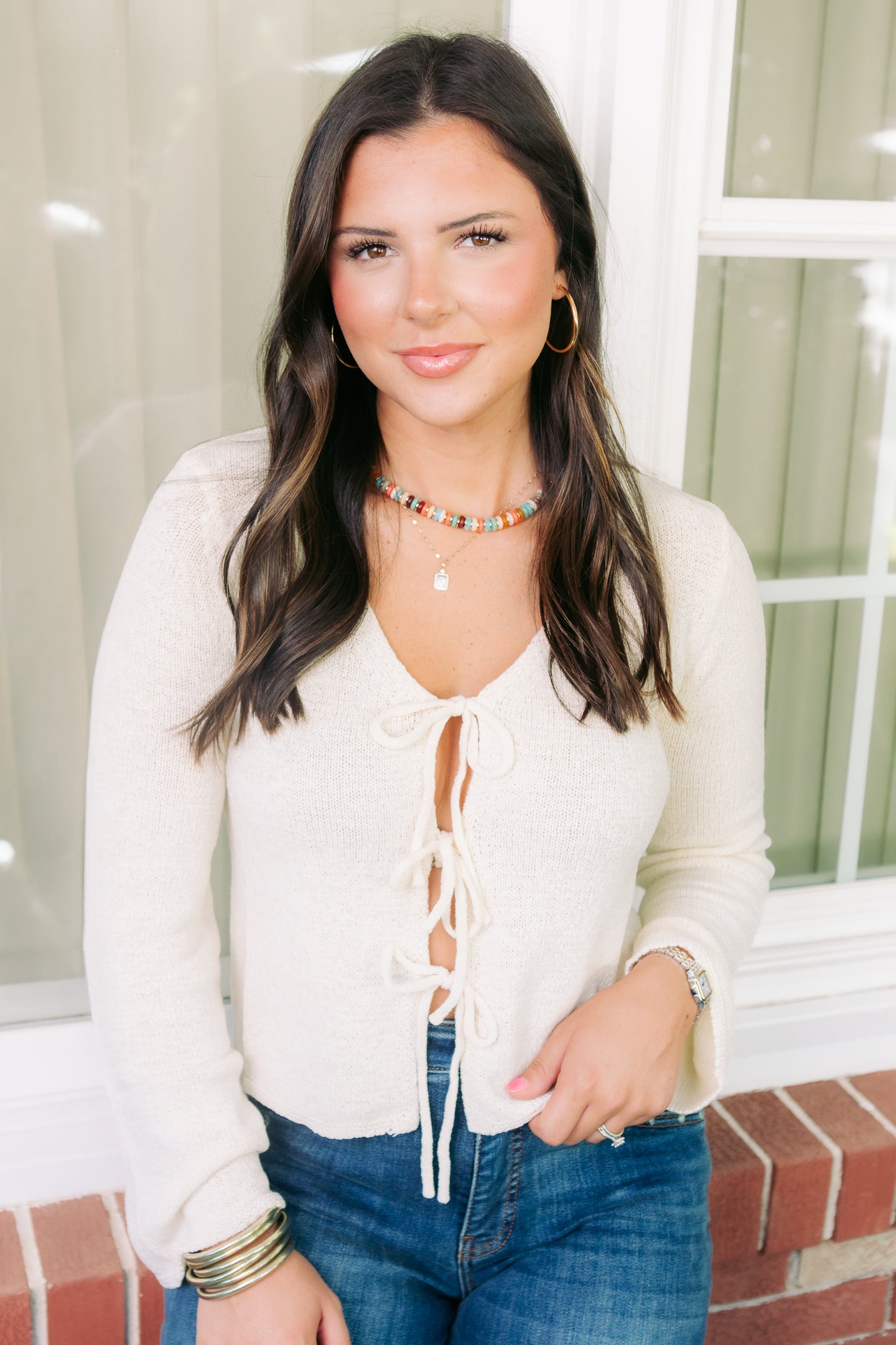 The Bows Galore Sweater Top