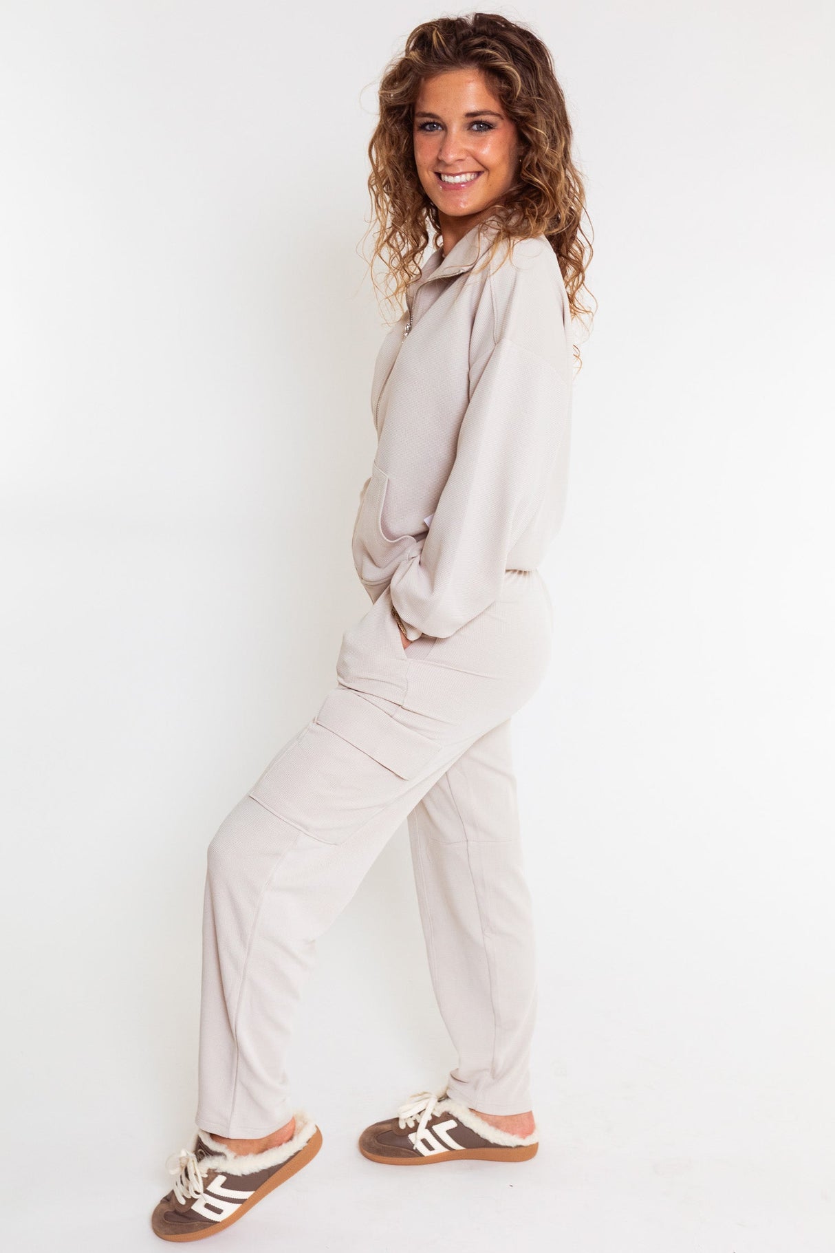 The Sandstone Essential Zip-Up