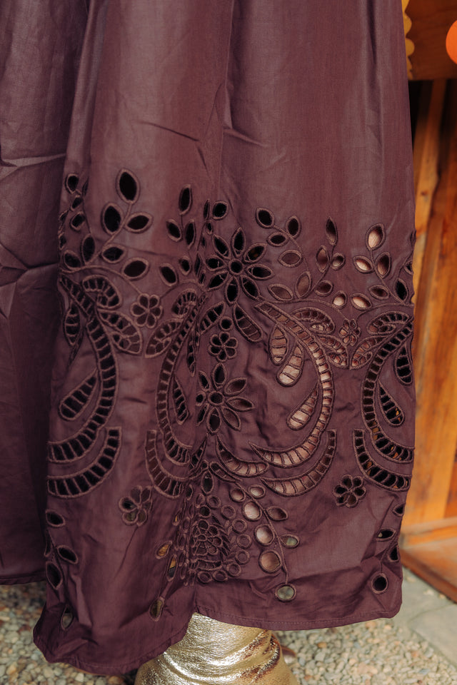The Embroidered Beauty Midi Dress