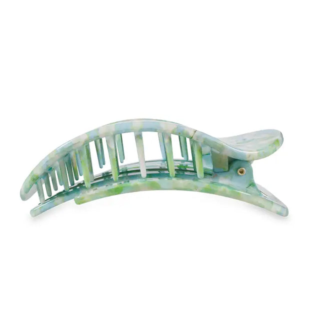 Teleties | Elephant Falls Large Flat Round Hair Clip