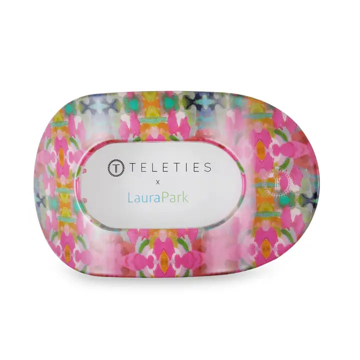 Teleties | Fuchsia Dream Large Round Hair Clip