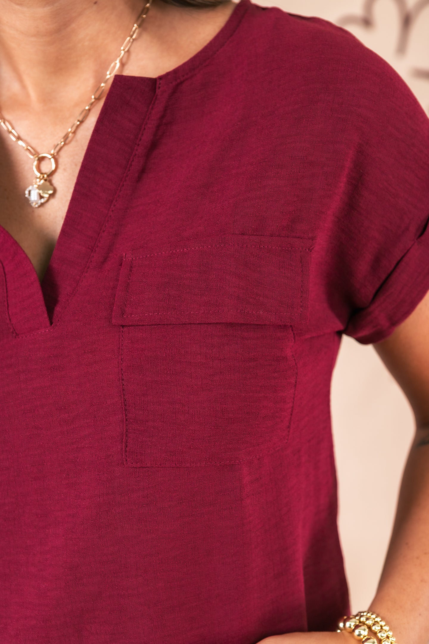 The Cabernet Chic Top