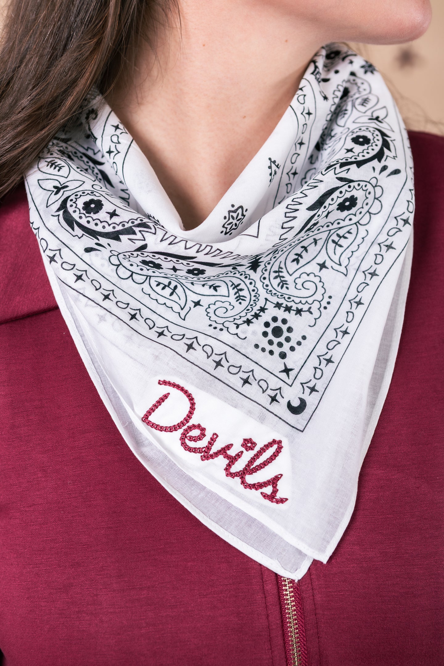 The Maroon Devils Bandana