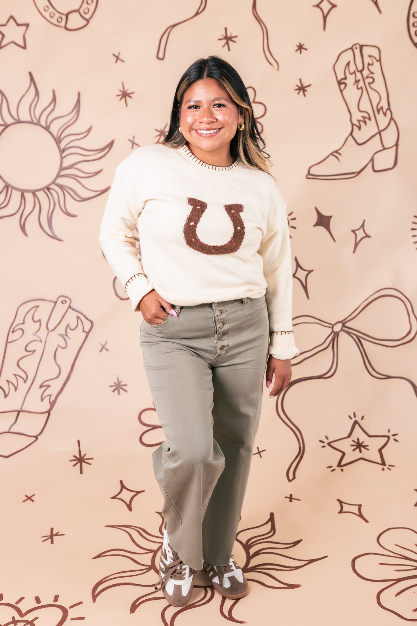 The Horse Shoe Sweater