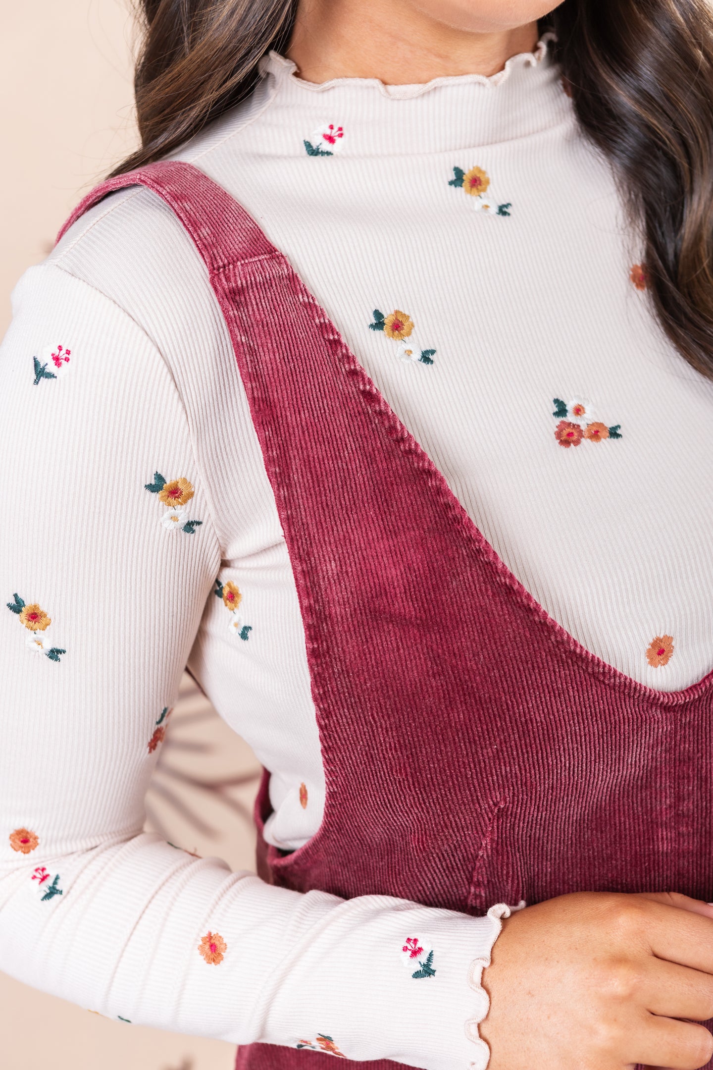 The Corduroy Overall Dress