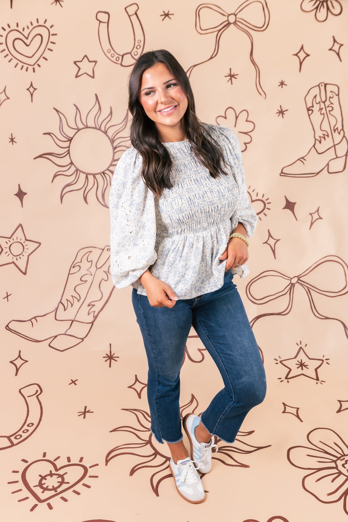 The Wildflower Willow Blouse