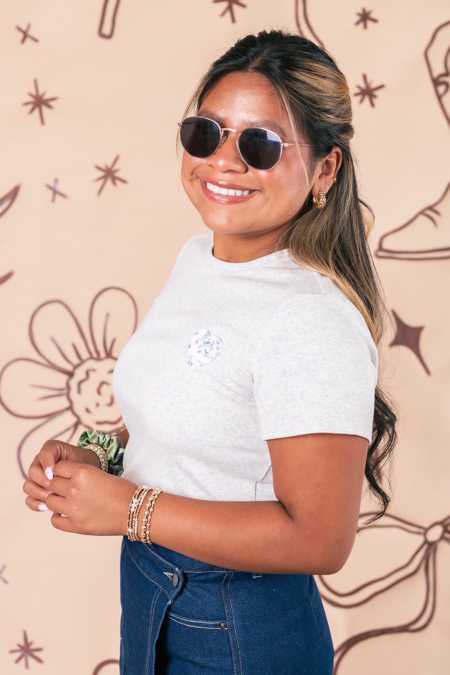 The Patchy Cowgirl Tee