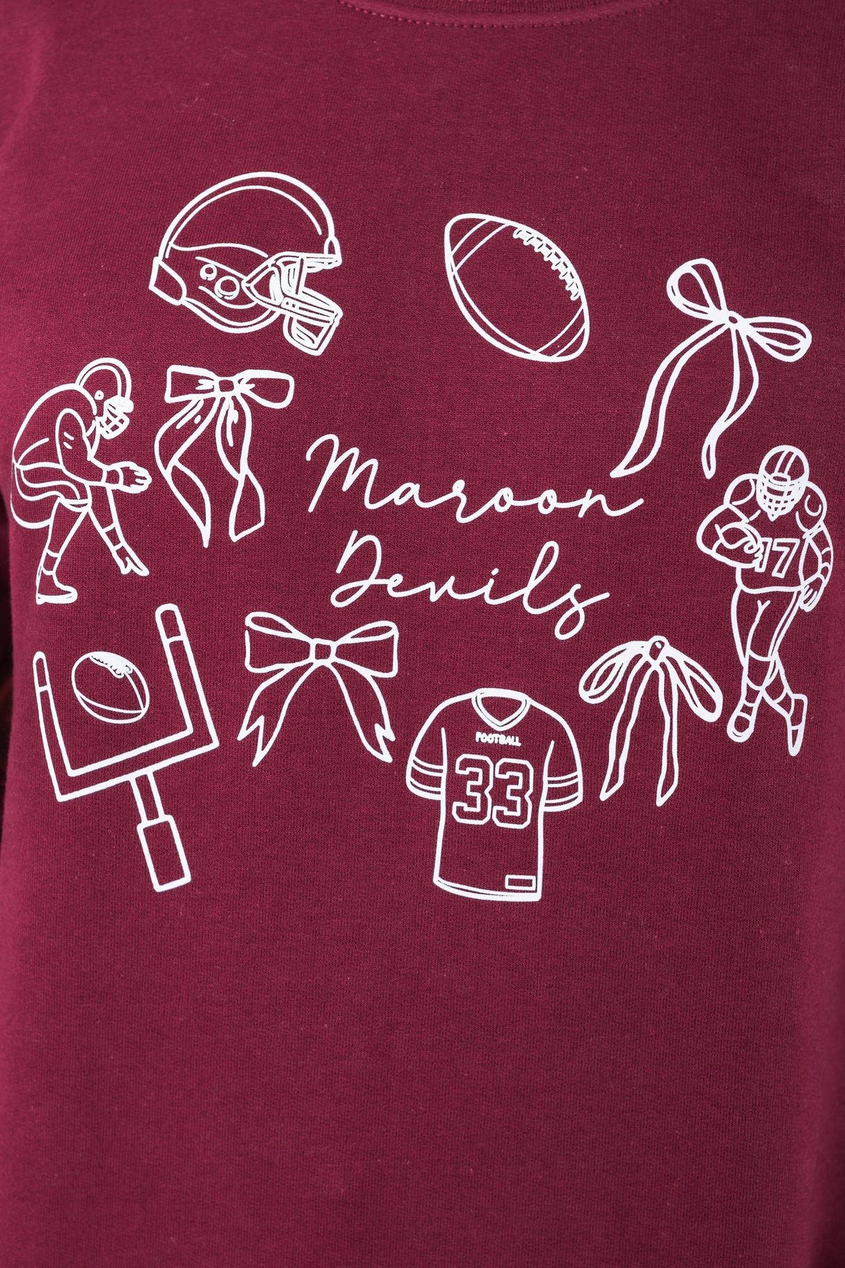 Maroon Devils Gameday Sweatshirt