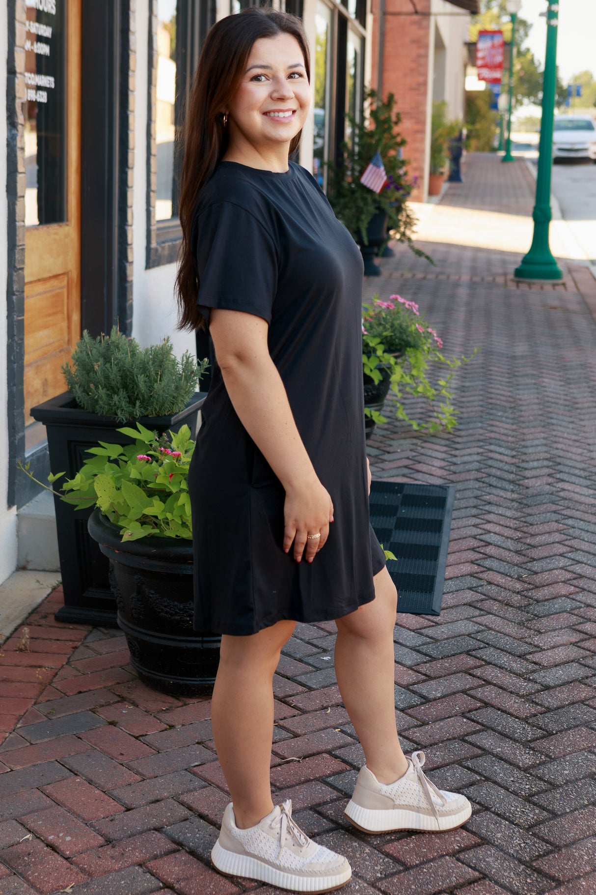 The Peyton Pocket Mini Dress