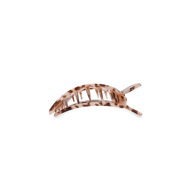 Teleties | Blonde Tortoise Medium Flat Square Clip