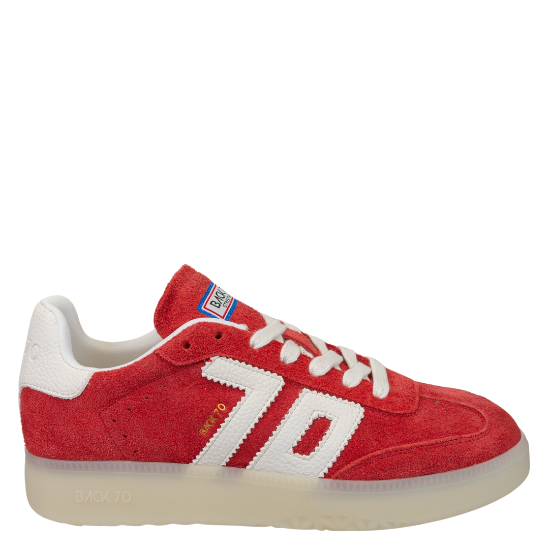 Back70 | BOSTON 2505 in RED Sneakers