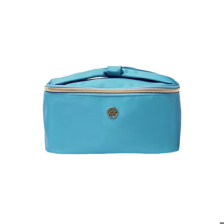 Mary Square | Cosmetic Bag Kiss & Makeup | Take Two-Blue