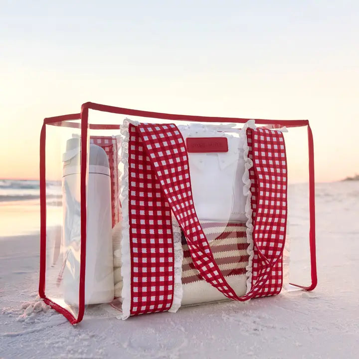 Case-Mate | Cherry Gingham Jelly Tote Bag