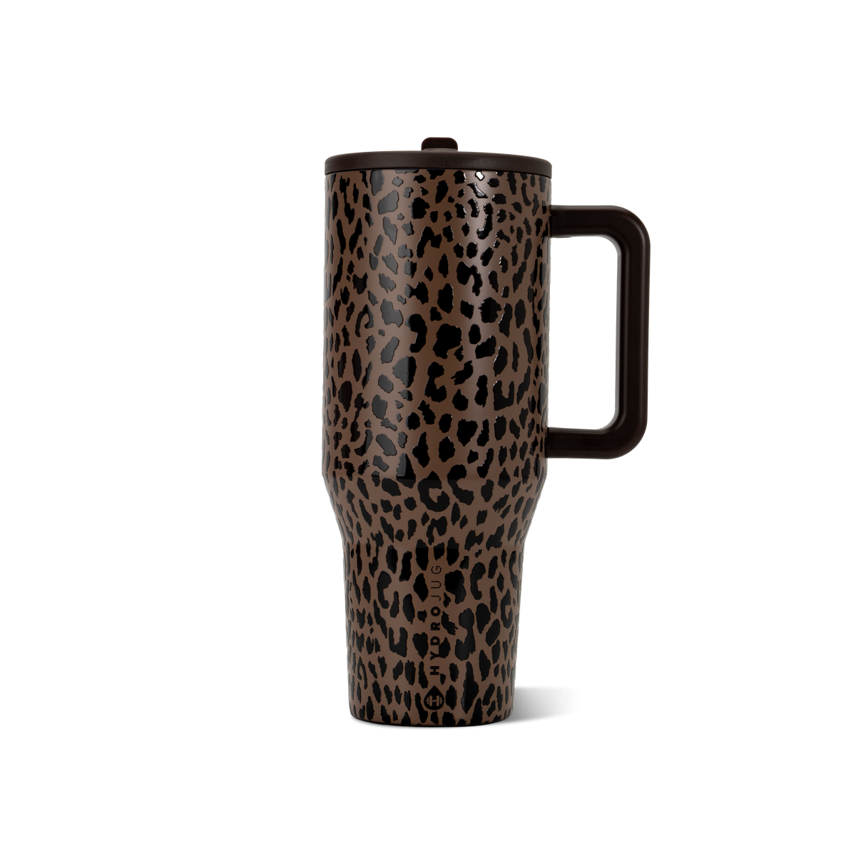 HydroJug | Brown Leopard HydroJug 40 oz Traveler Tumbler