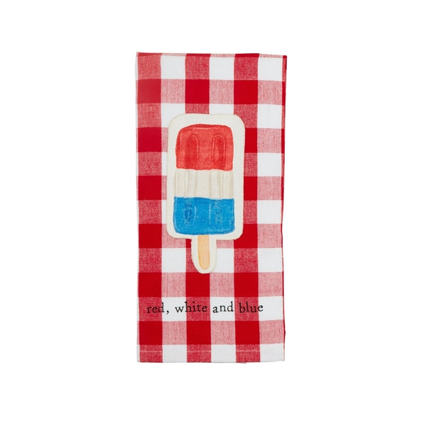 Mudpie| Popsicle Patch Americana Towel