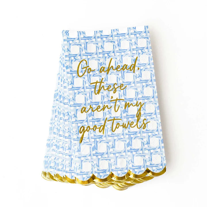 8 Oak Lane | Blue Cane Paper Guest Towel Packs
