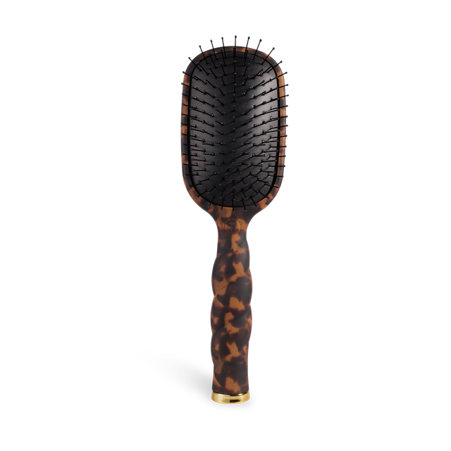 Teleties | Detangler Hair Brush for Medium Hair - Tortoise