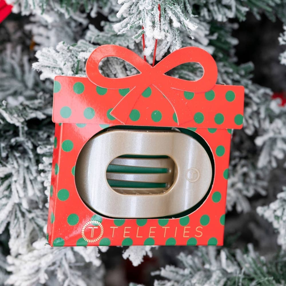 Teleties | Holiday Flat Round Ornament